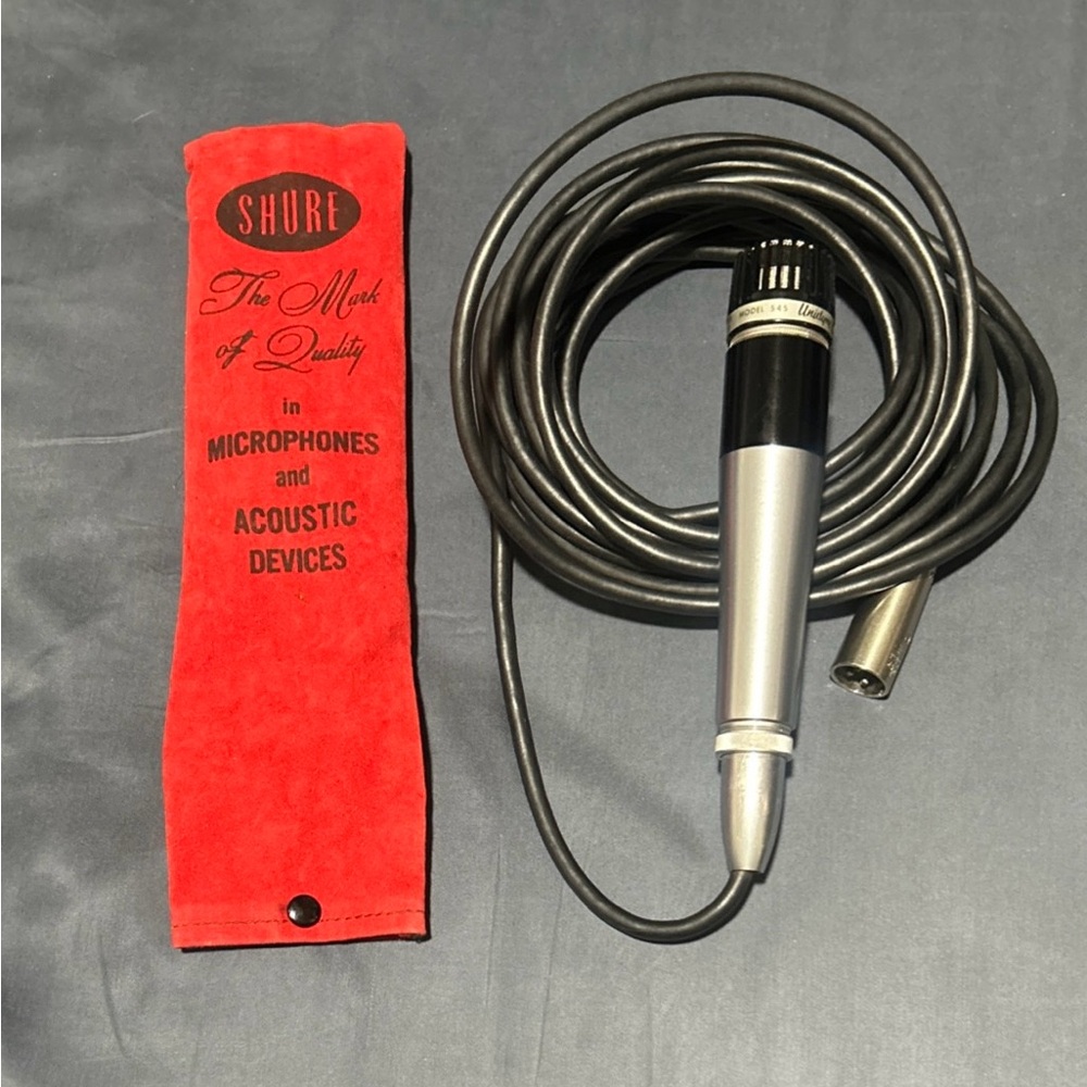 Shure Model 545 - Unidyne III - Dynamic Microphone w/ Cord